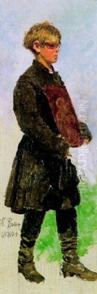 Esityo Teokseen Ristisaatto Oil Painting by Ilya Repin