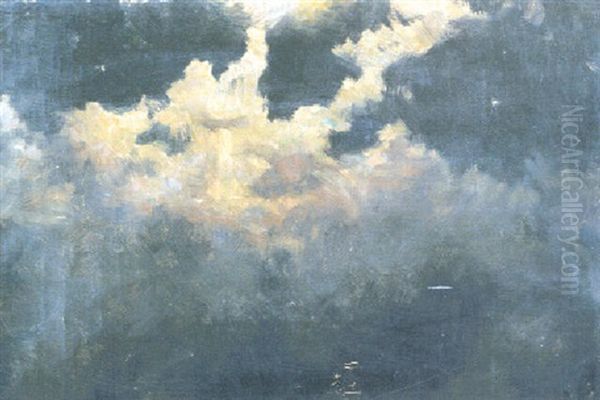 Stormig Himmel Oil Painting by Ilya Repin