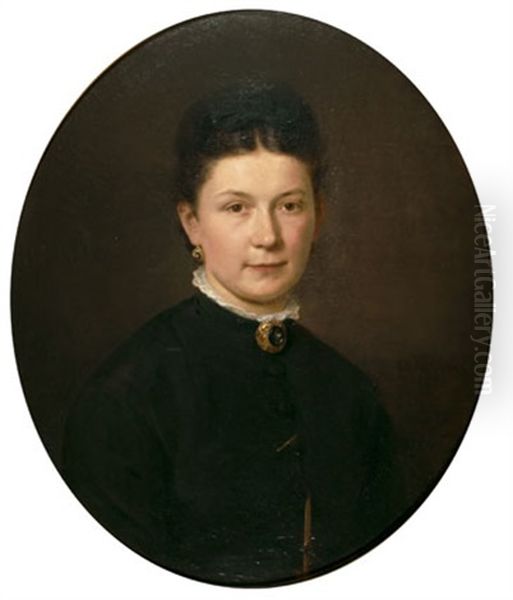 Emma Helene Willich Oil Painting by Otto Rethel