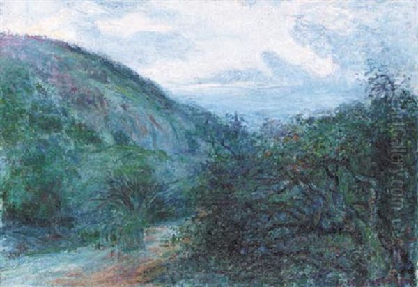 Quebrada De Morrocotudo Oil Painting by Armando Reveron