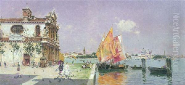 Santa Maria Del Giglio, Venice by Antonio Maria de Reyna Manescau