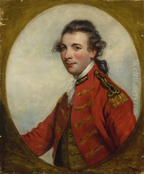 Portrait Of Sir Thomas Mills (died 1793) Oil Painting by Joshua Reynolds