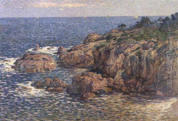 Mer De Sud Oil Painting by Louis Rheiner