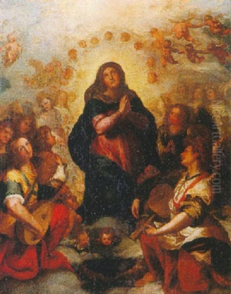 Asuncion De La Virgen Oil Painting by Francisco Ribalta