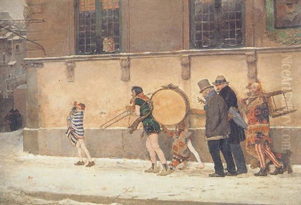 The Parade Oil Painting by Roman Ribera Cirera