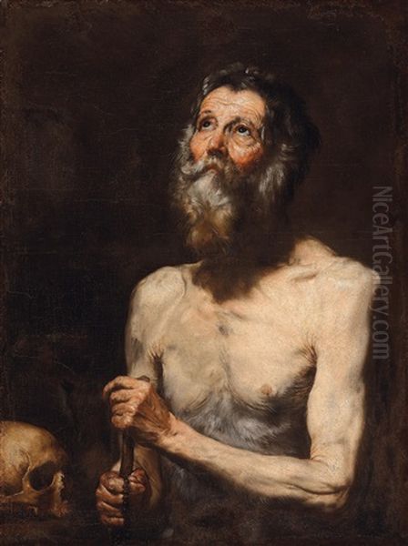 Saint Onuphrius Oil Painting by Jusepe de Ribera