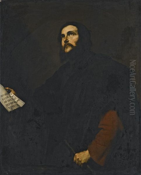 An Apostle Oil Painting by Jusepe de Ribera