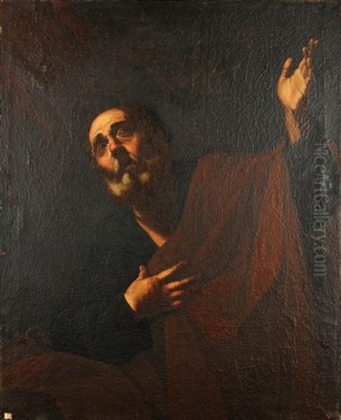 Saint Pierre Oil Painting by Jusepe de Ribera