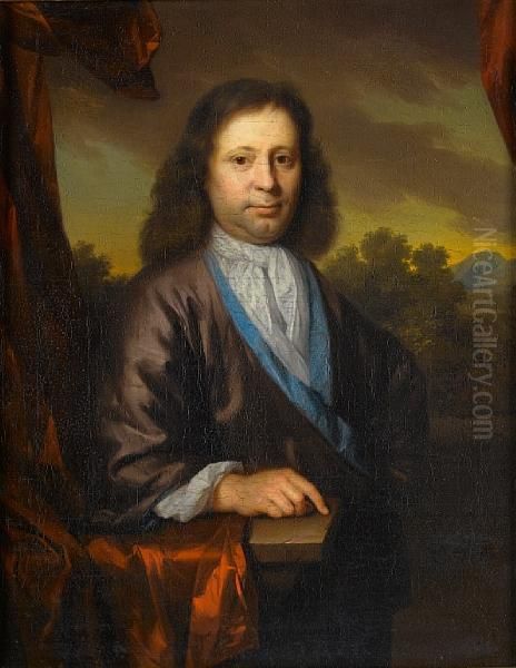 Portrait Of A Gentleman Oil Painting by Arnold Boonen