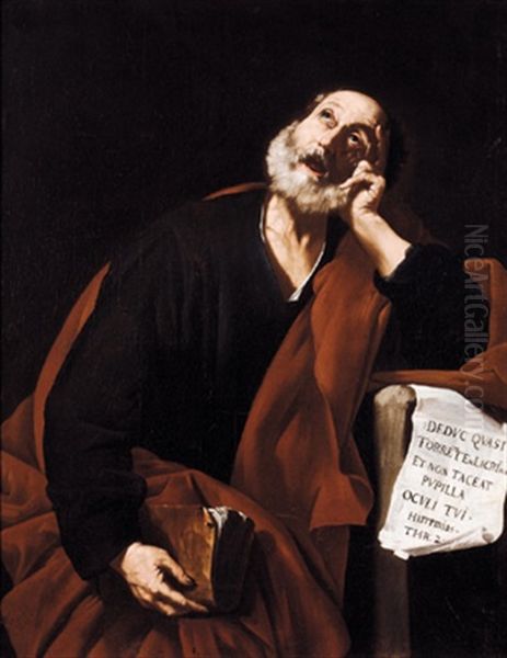 Der Heilige Petrus - San Pietro In Meditazione Oil Painting by Jusepe de Ribera