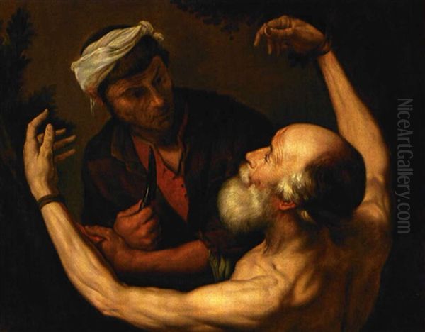 Marsyas Hudflettelse Oil Painting by Jusepe de Ribera