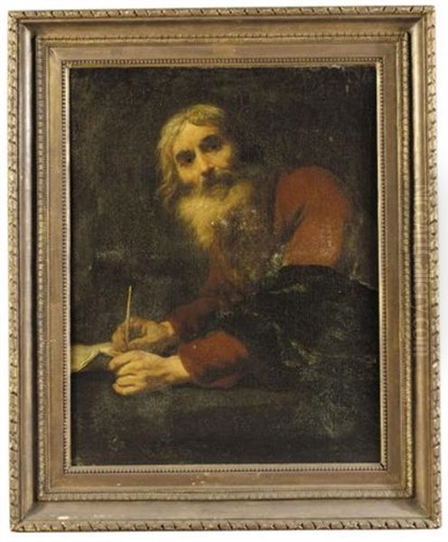 Luke The Evangelist Oil Painting by Jusepe de Ribera