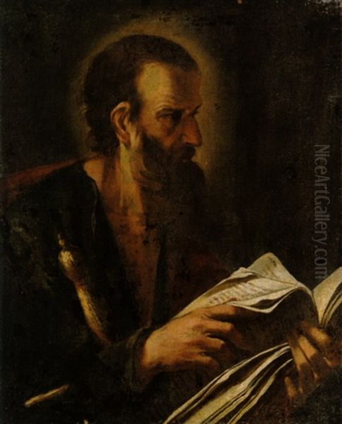 Testa Di San Paolo Oil Painting by Jusepe de Ribera