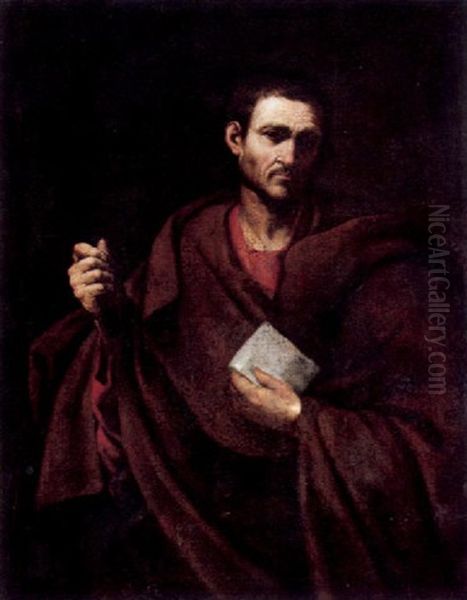 Der Heilige Matthaus Oil Painting by Jusepe de Ribera