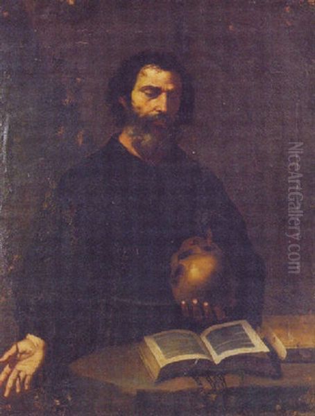 The Penitent Saint Francis Oil Painting by Jusepe de Ribera