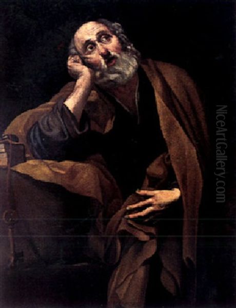 Der Hl. Petrus Oil Painting by Jusepe de Ribera