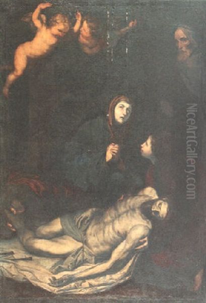 Lamentation Of Christ Oil Painting by Jusepe de Ribera