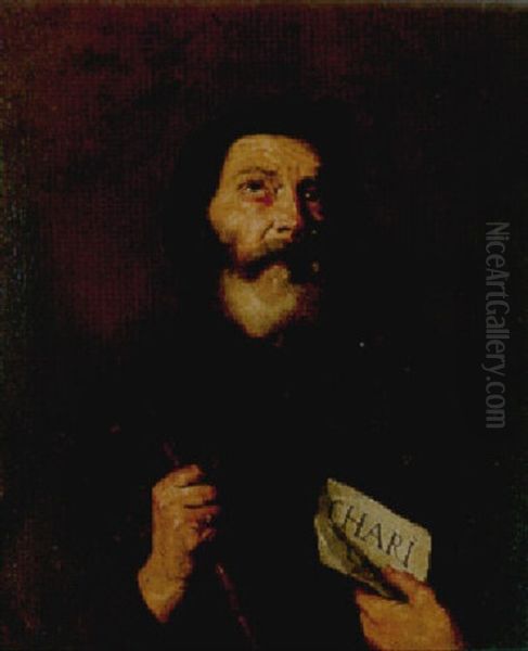 Saint Francesco Di Paolo Oil Painting by Jusepe de Ribera