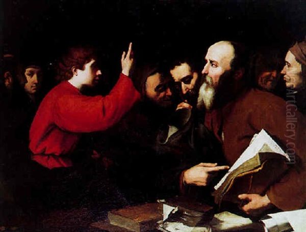 Jesus Parmi Les Docteurs by Jusepe de Ribera