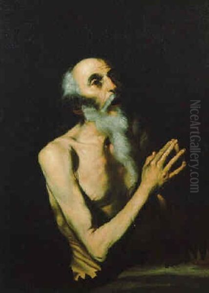 Onofrio Oil Painting by Jusepe de Ribera