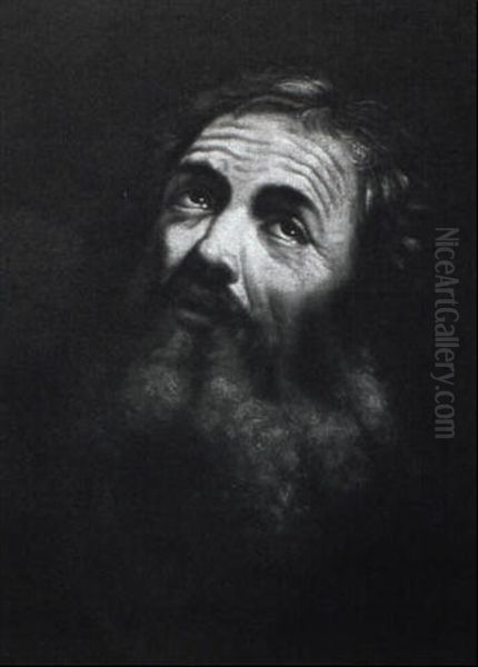 Kopf Des Hl. Petrus Oil Painting by Jusepe de Ribera