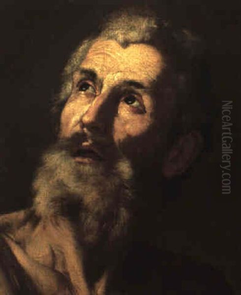 Bearded Saint Oil Painting by Jusepe de Ribera