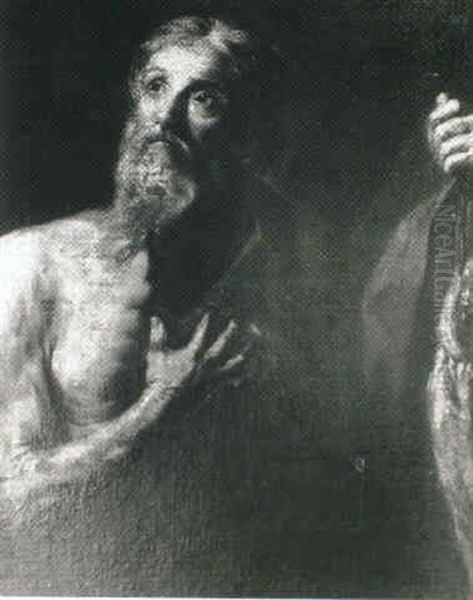 Saint Bartholomew Oil Painting by Jusepe de Ribera