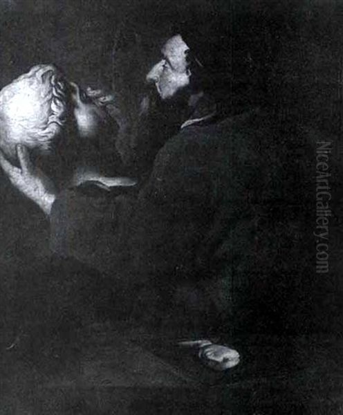 A Sense Of Touch Oil Painting by Jusepe de Ribera