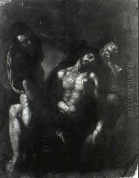 The Entombment Oil Painting by Jusepe de Ribera