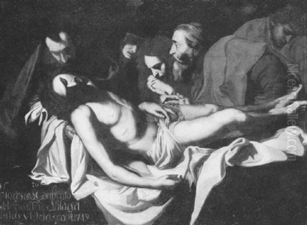 The Deposition Oil Painting by Jusepe de Ribera