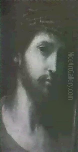 The Head Of Christ Oil Painting by Jusepe de Ribera