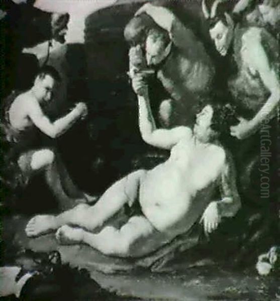 Drunken Silenus Oil Painting by Jusepe de Ribera