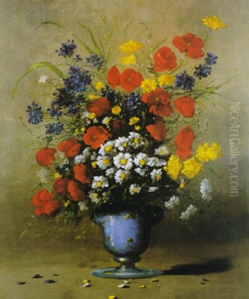 Still Life Oil Painting by Germain Theodore Ribot