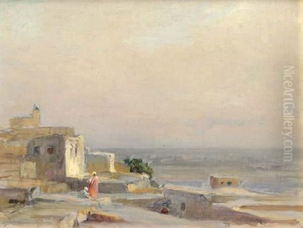 Rabat, Maroc Oil Painting by Georges Ricard-Cordingley