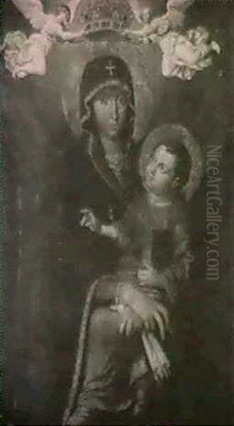 Le Couronnement De La Vierge Oil Painting by Antonio Ricci