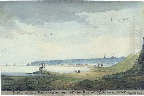 View Of La Rocco Oil Painting by Lieutenant Colonel William Booth