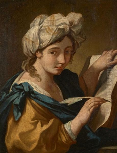 Une Sibylle Oil Painting by Sebastiano Ricci