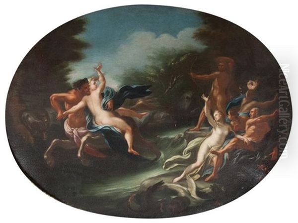 L'enlevement De Dejanire Oil Painting by Sebastiano Ricci