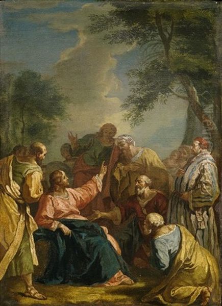 Die Bergpredigt Christi Oil Painting by Sebastiano Ricci