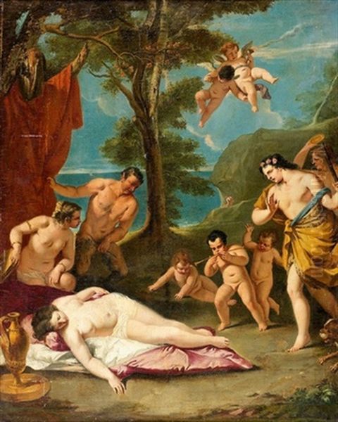 Mythologische Szene Oil Painting by Sebastiano Ricci