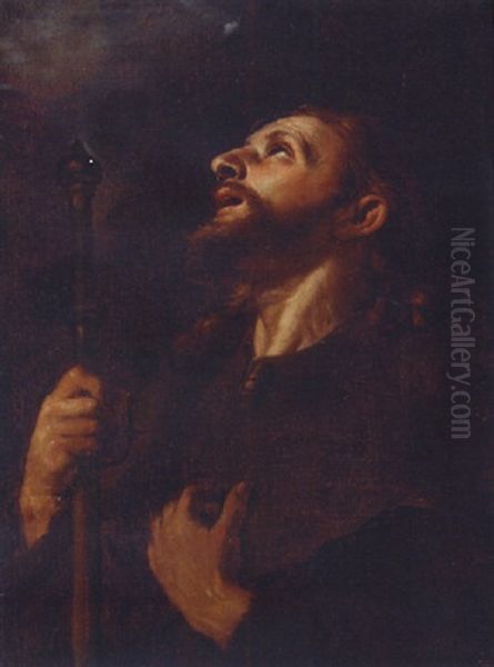 Saint Roch Oil Painting by Sebastiano Ricci