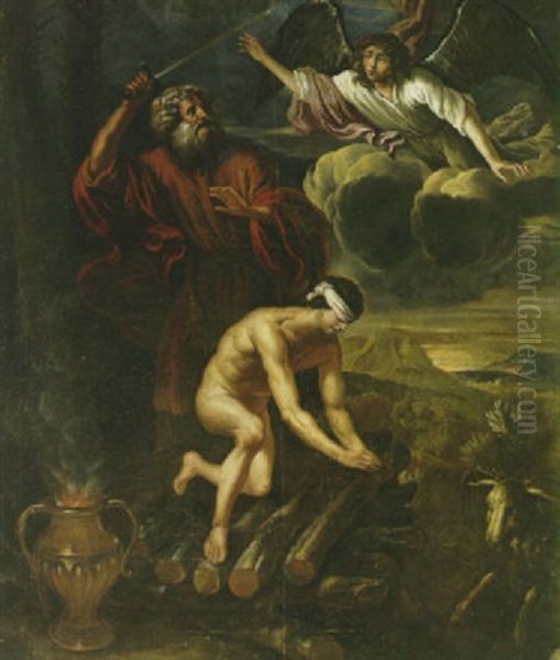 The Sacrifice Of Isaac Oil Painting by Sebastiano Ricci