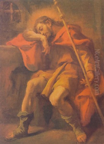 S.jacopo In Carcere Oil Painting by Sebastiano Ricci