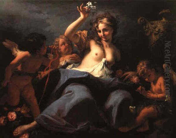 Flora Oil Painting by Sebastiano Ricci