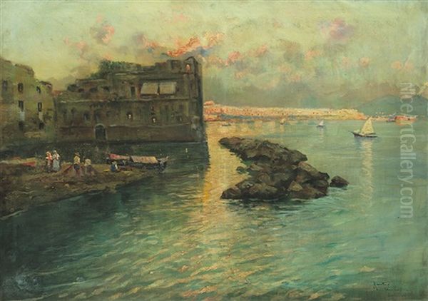 Napoli Oil Painting by Oscar Ricciardi