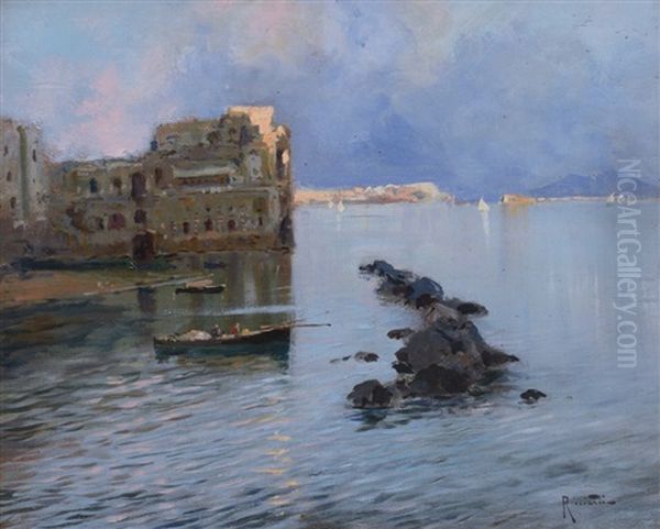 Scorcio Partenopeo Oil Painting by Oscar Ricciardi