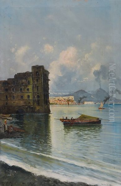 Castello Donnanna Oil Painting by Oscar Ricciardi