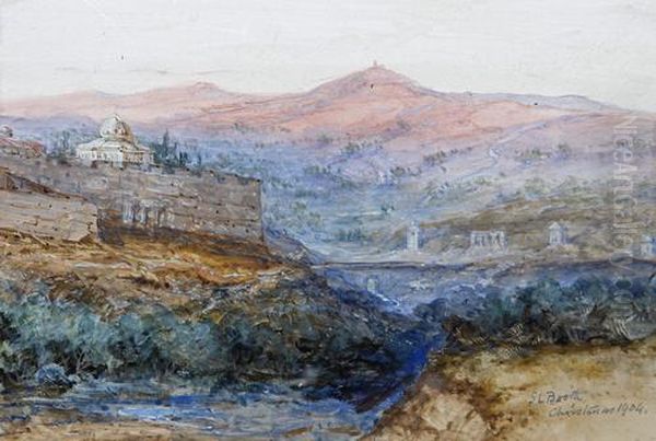 View Of Jerusalem Oil Painting by Samuel Lawson Booth