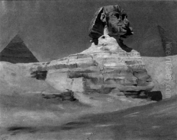 The Sphinx Oil Painting by James Rogers Rich