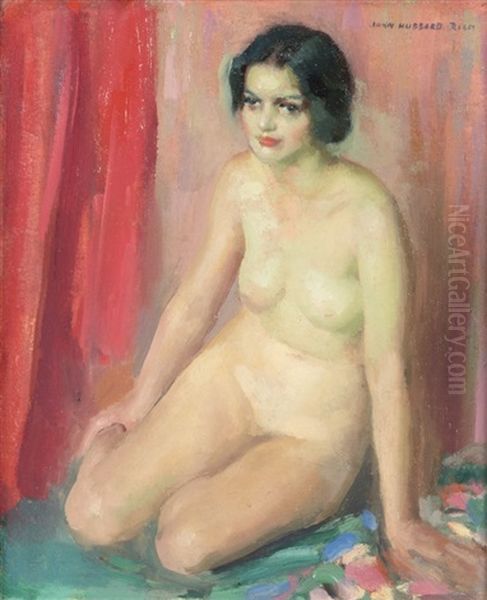 Nude Oil Painting by John Hubbard Rich